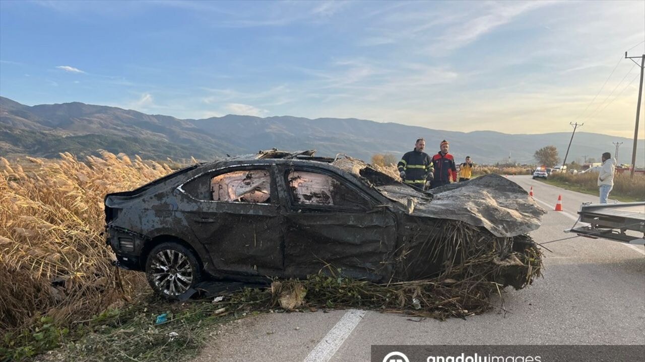 Tokat Niksar'da feci trafik kazası!