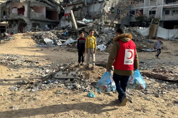 Türk Kızılay'dan Gazze'ye sağlık desteği